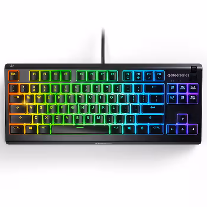 کیبورد گیمینگ استیل سریز مدل Apex3 TKL - پردیس پازار