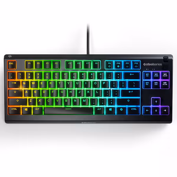 کیبورد گیمینگ استیل سریز مدل Apex3 TKL - پردیس پازار