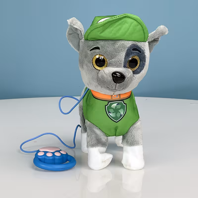 اسباب بازی رباتیک سگهای نگهبان با کنترل سیمی مدل راکی کد 5627474