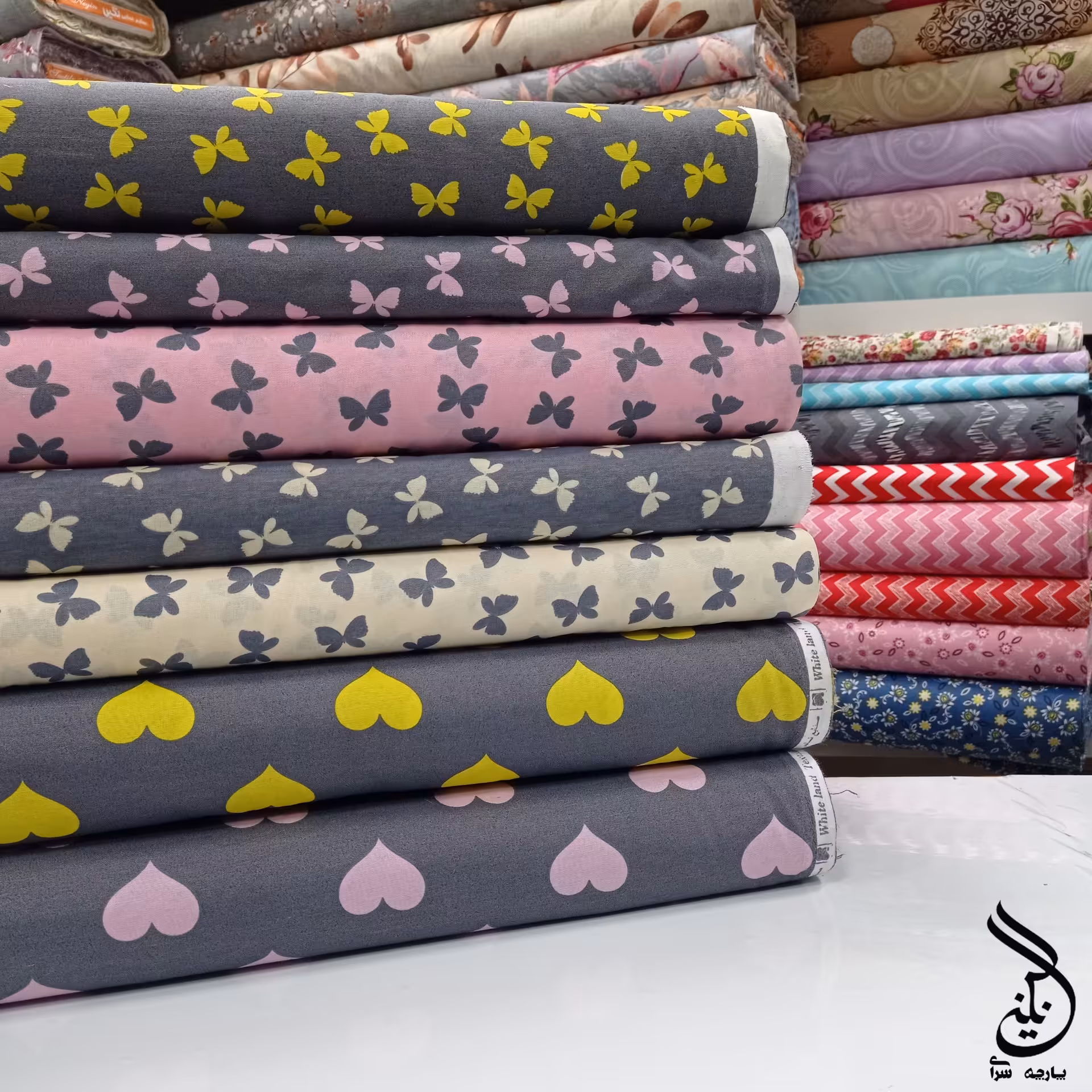 ملافه ریسمان (طرح پروانه ) مناسب سرویس آشپزخانه 