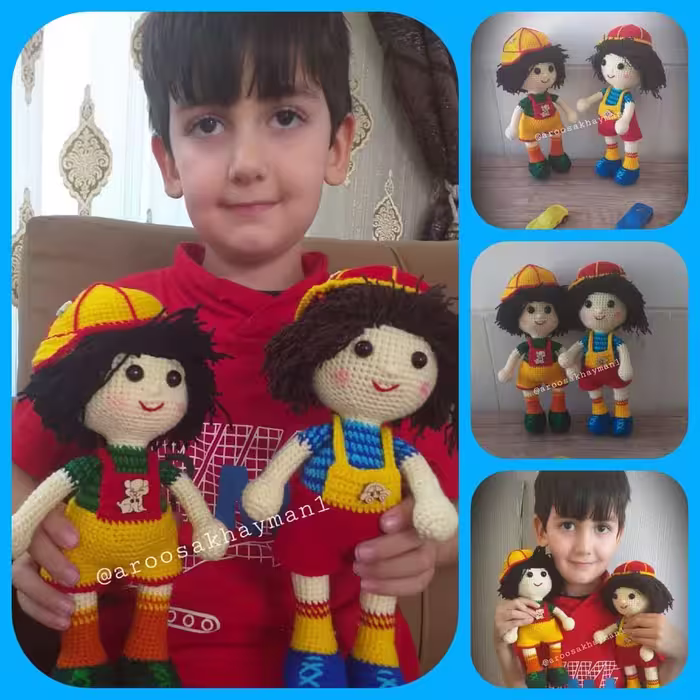 عروسک پسرانه قد 26سانت قیمت برای تک زده شده