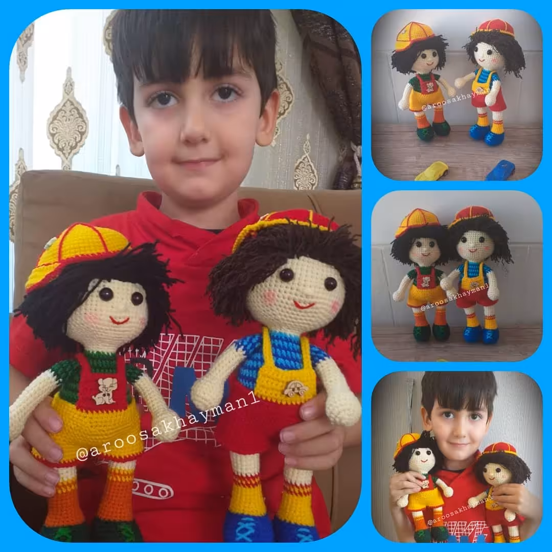 عروسک پسرانه قد 26سانت قیمت برای تک زده شده