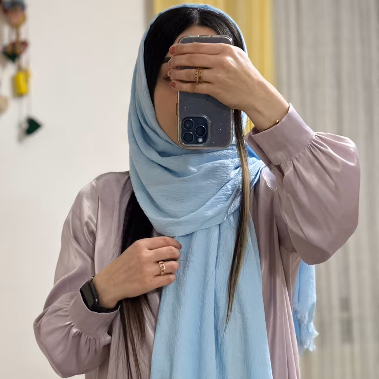 شال نخی پفکی