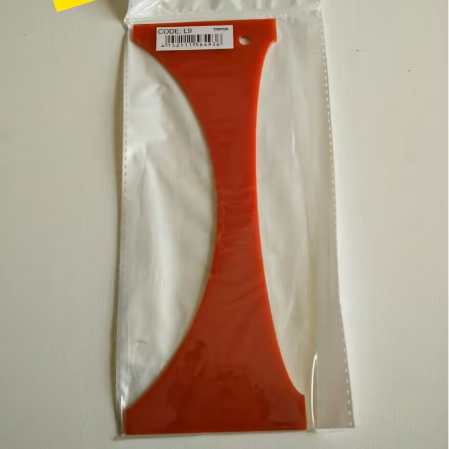 کاردک کیک پلاستیکی گرد ( خامه کشی کیک های گرد )