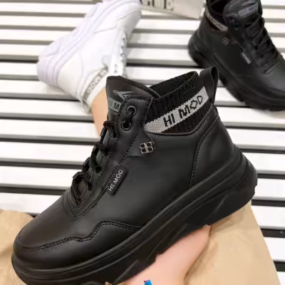 کتانی نیم بوت کشی