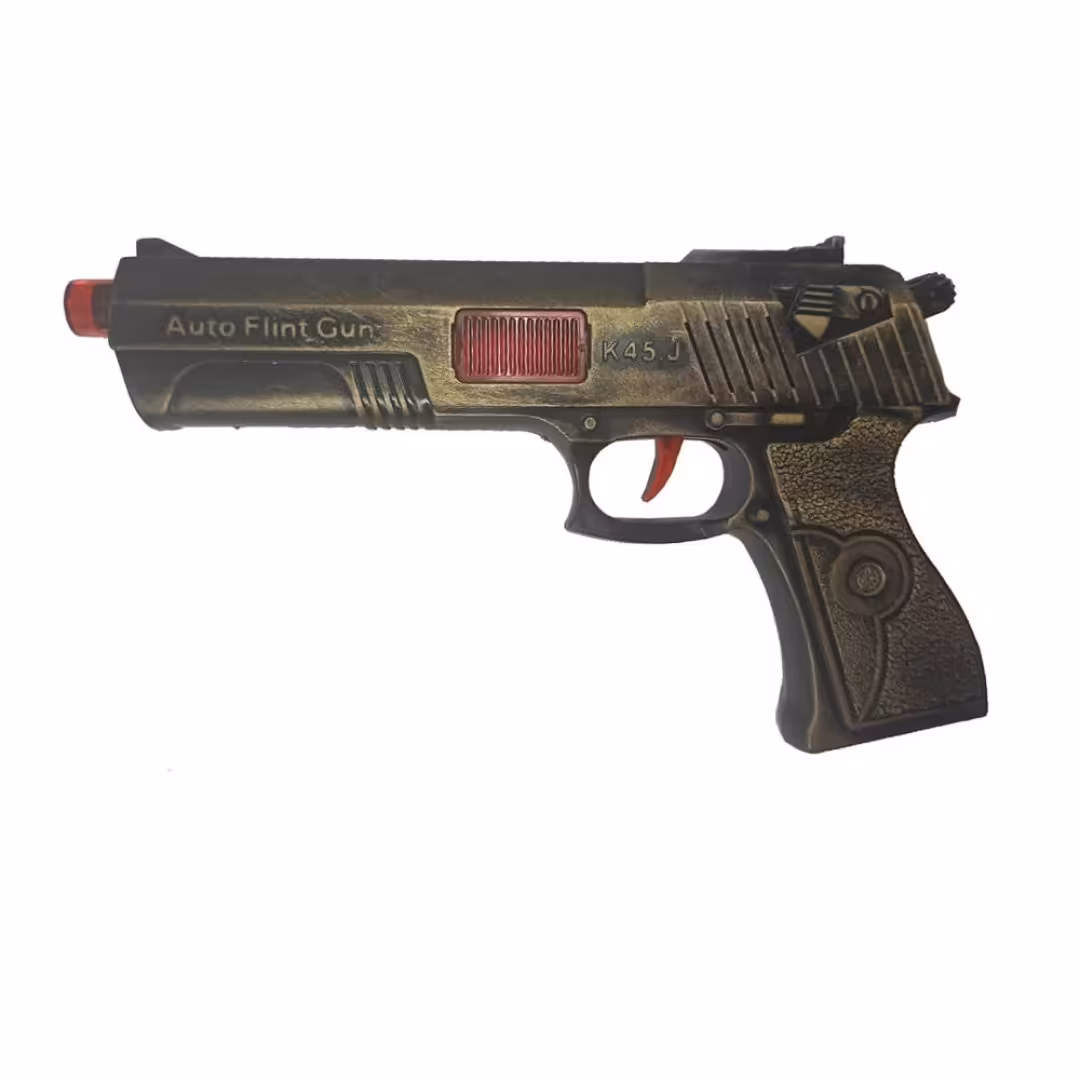 تفنگ اسباب بازی کلت متالیک