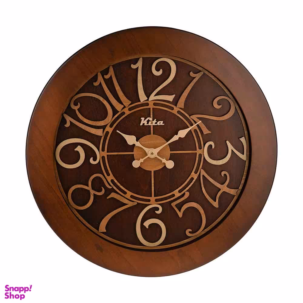 ساعت دیواری هم آدیس مدل کیتا رویال کد CKS 649 C60 سایز 60 سانتی متر