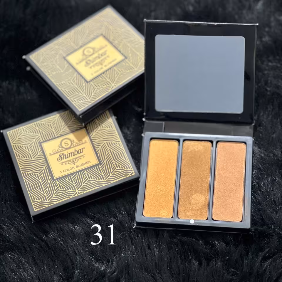 رژگونه سه رنگ شیمبار کد 31