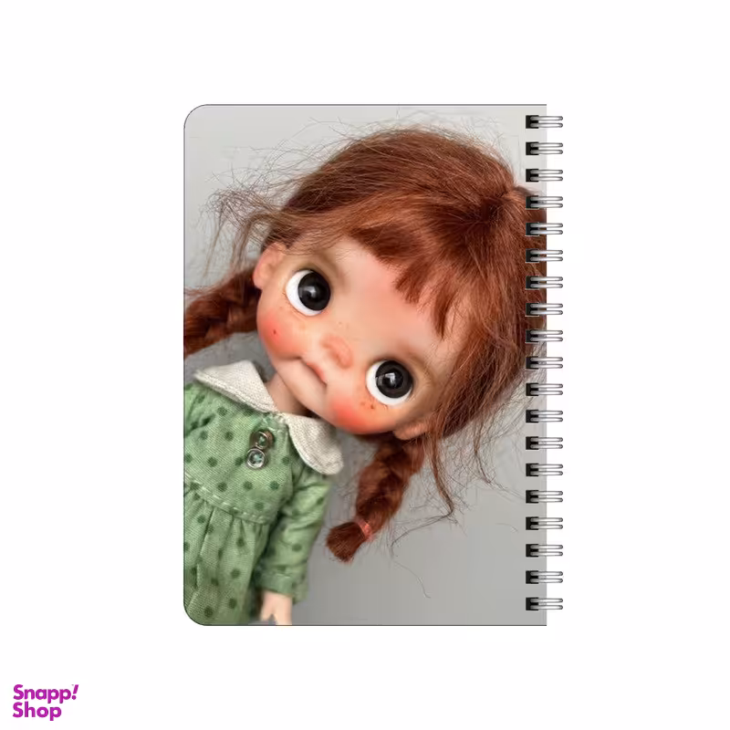 دفترچه یادداشت 80 برگ بامبیلیپ مدل چوبی طرح دختر لجباز کد 6628422