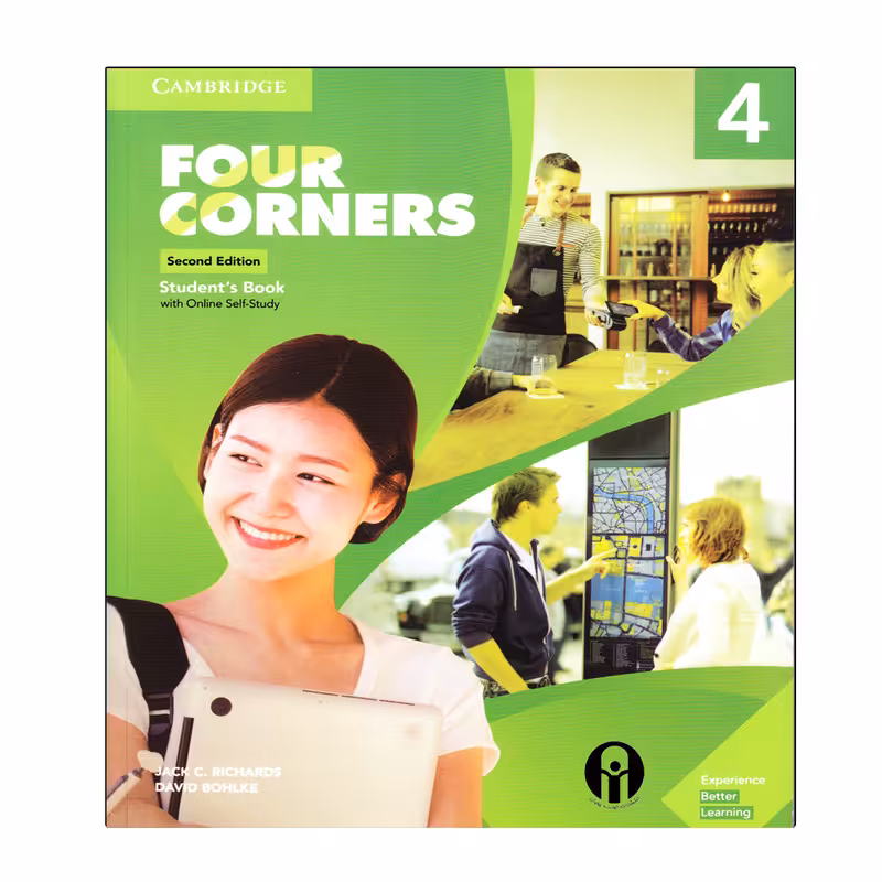 کتاب Four Corners 4 Second Edition اثر Jack C. Richards And David Bohlke انتشارات الوندپویان