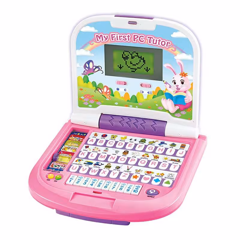 لپ تاپ آموزشی موزیکال صورتی winfun 0082100