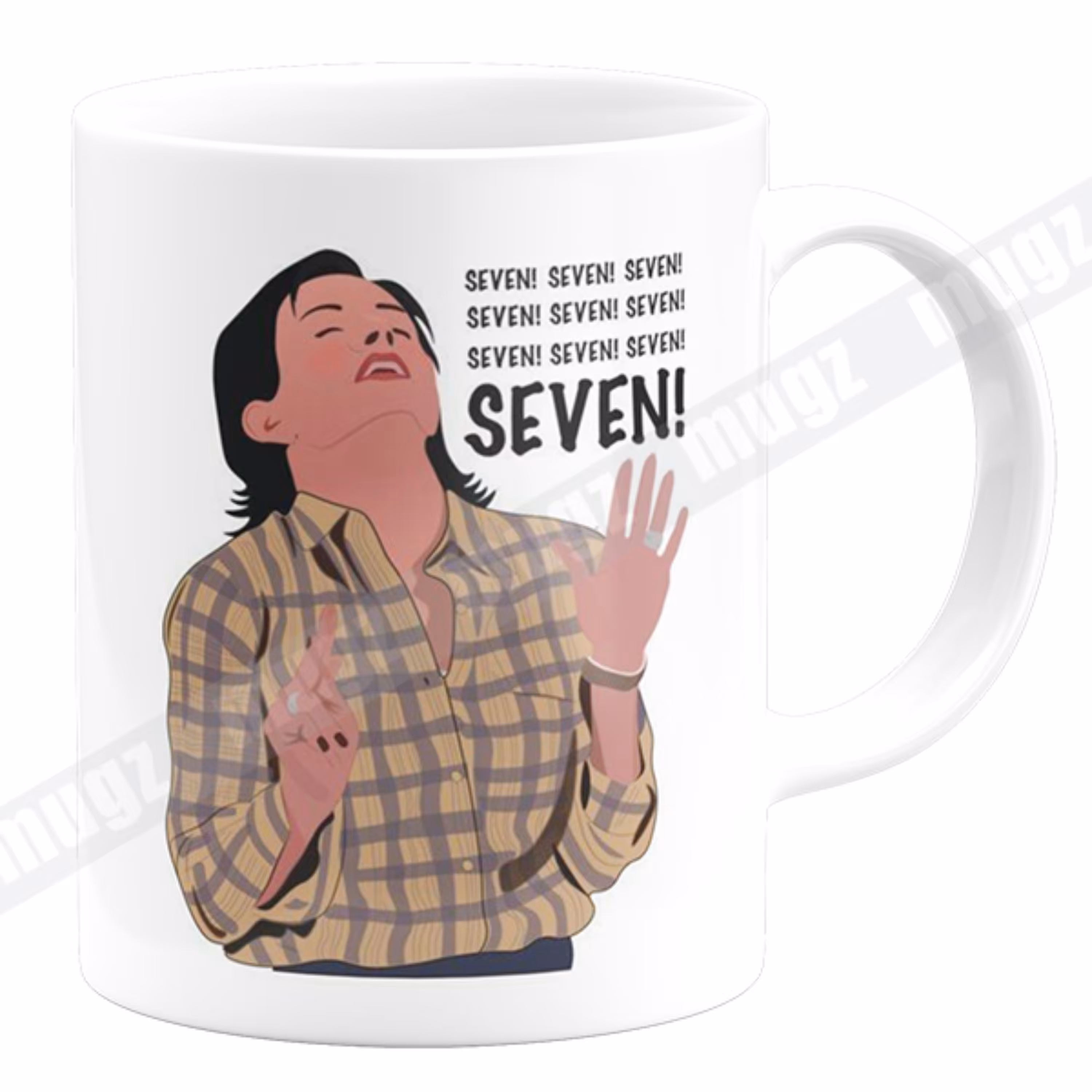 ماگ سرامیکی طرح سریال فرندز رنگ سفید کد 29