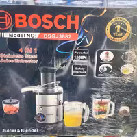 آبمیوه گیری  چهار کاره بدنه استیل  مارک بوش اصلی