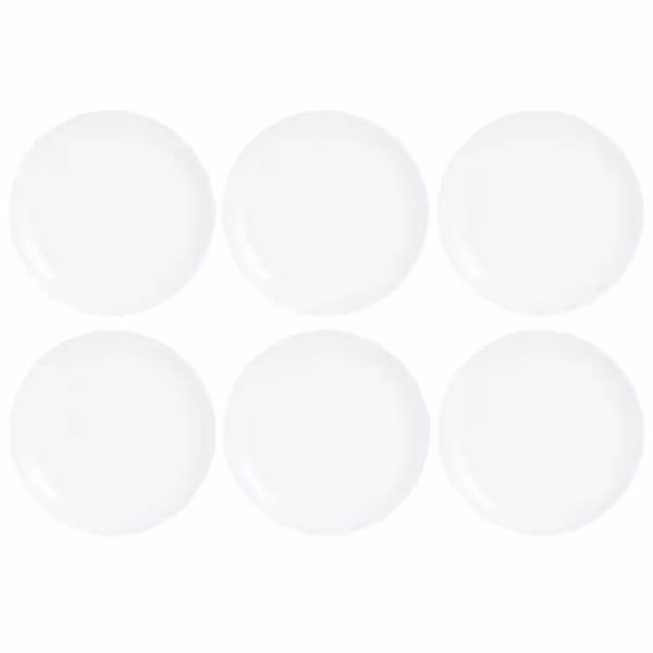 بشقاب پلوخوری آرکوپال لومینارک مدل دیوالی سفید بسته 6 عددی