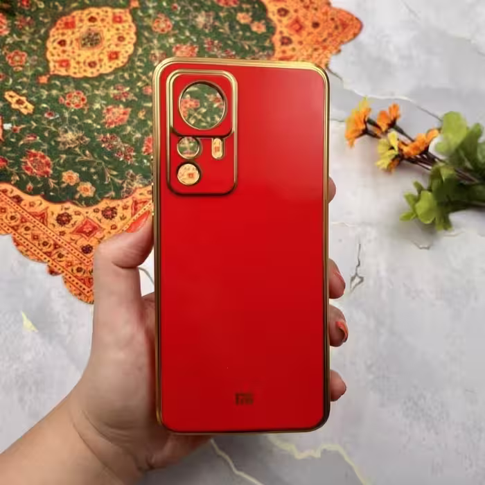 قاب گوشی Xiaomi 12T - Xiaomi 12T Pro شیائومی مای کیس قرمز کد 17368