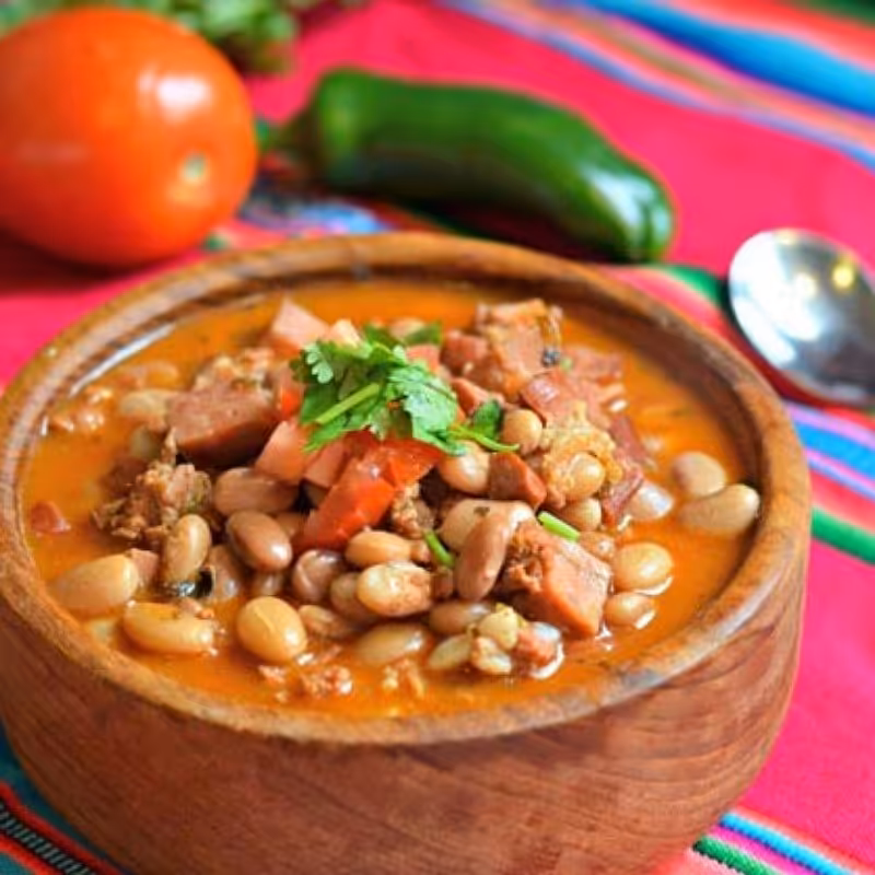 ادویه خوراک لوبیا خوشمزه با طعم قهوه خونه ای 