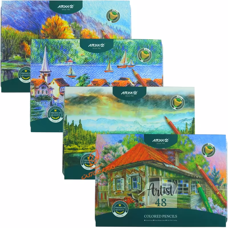 قیمت و خرید مداد رنگی 48 رنگ آرتیست آریا