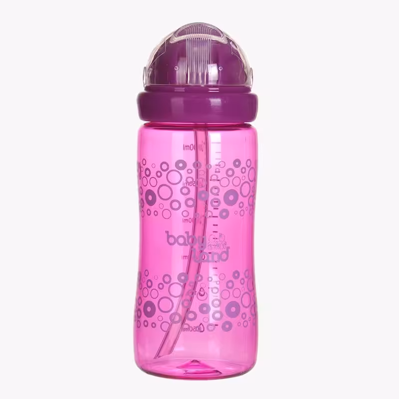 قمقمه کودک بیبی لند کد 380 (صورتی)