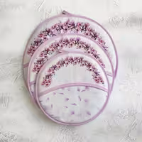 دمکنی مخمل نسوز پشت هلال مدل حدیثه طرح 63