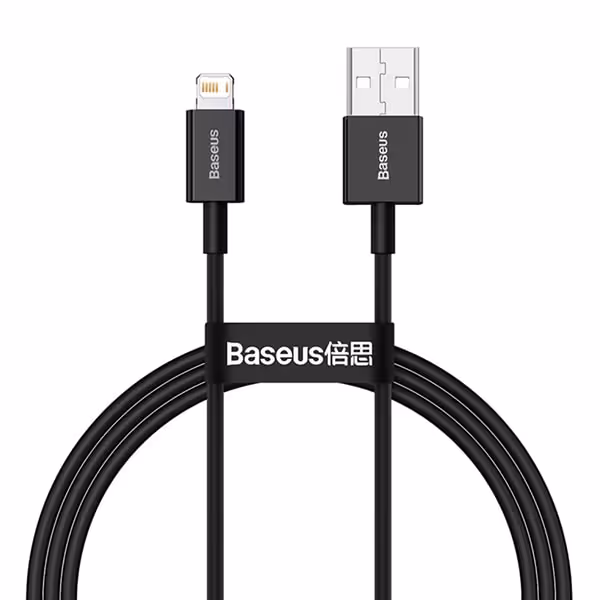 کابل تبدیل USB به لایتنینگ 1 متری بیسوس CALYS-A01