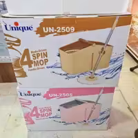 سطل و تی زمین شوی یونیک اصل شرکتی با سبد استیل ، لگن استیل ، سطل استیل ، سطل