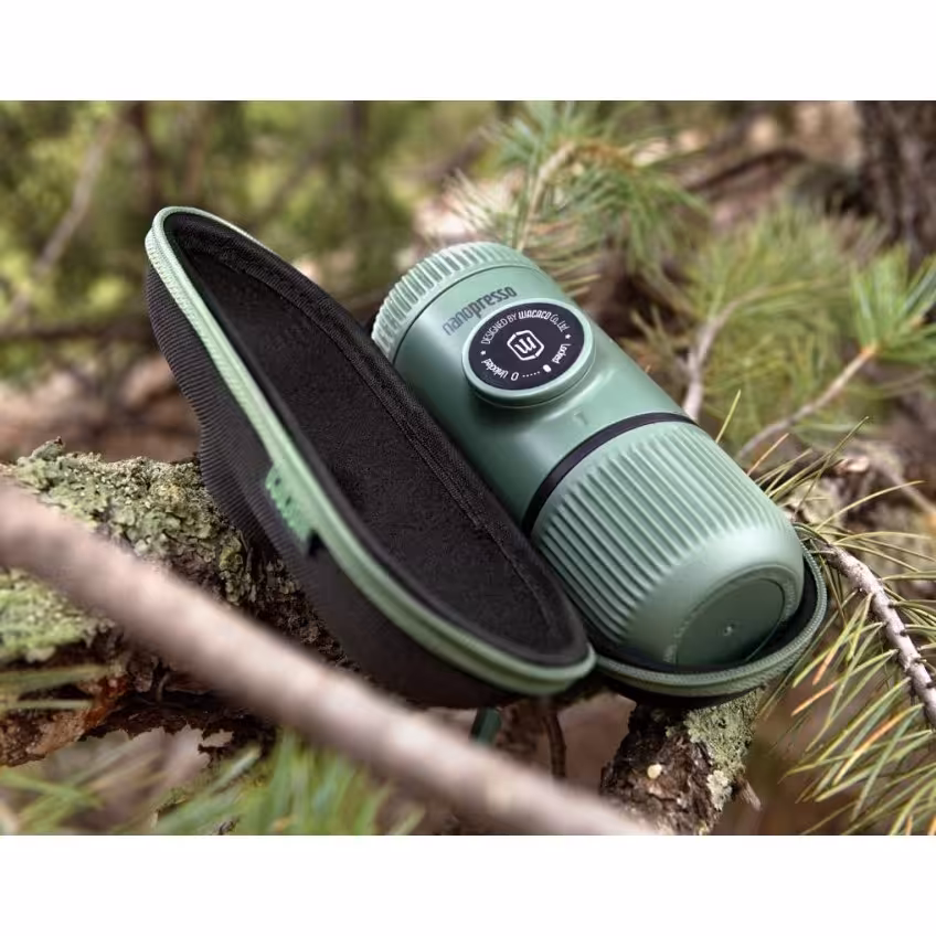 قهوه ساز نانوپرسو  واکاکو  رنگ سبز به همراه کیف