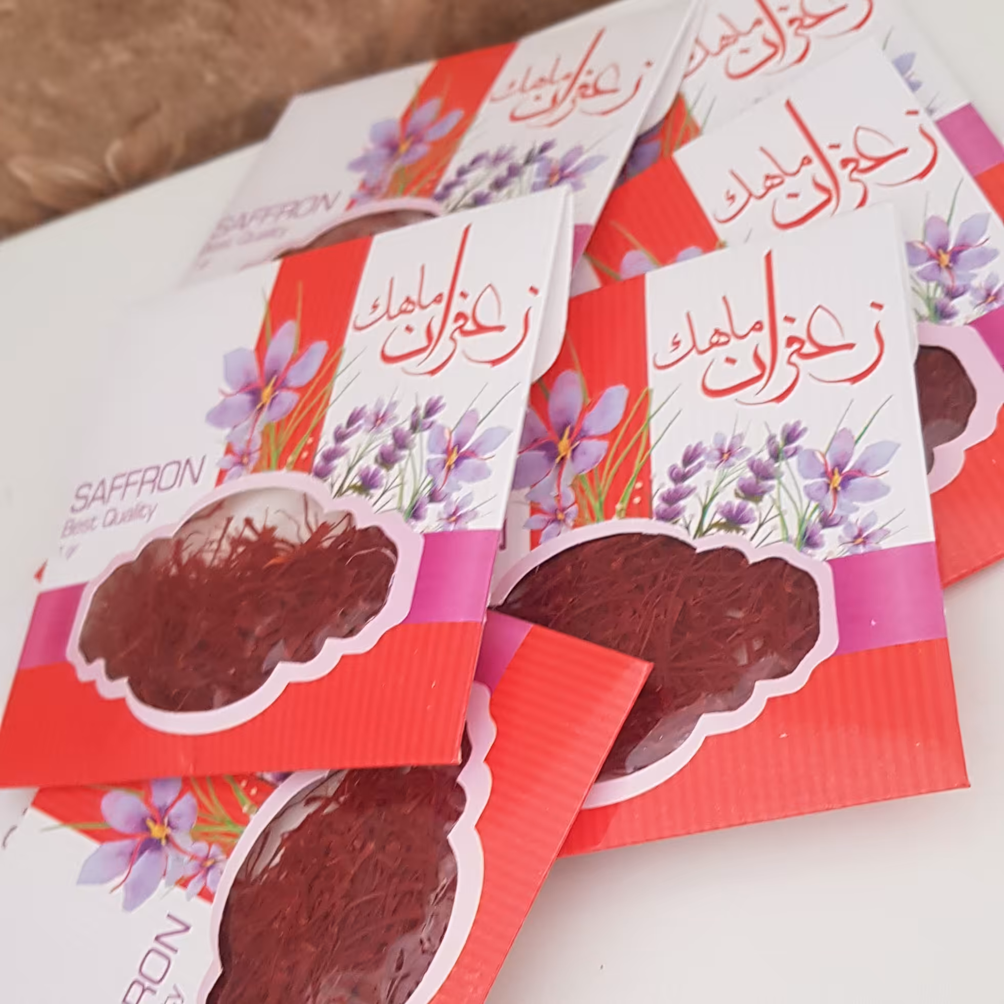 زعفران سوپر نگین اتویی(عمده) پک 20 عددی.