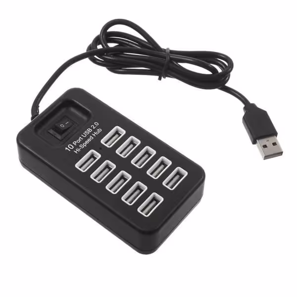 هاب usb ده پورت ارسال رایگان