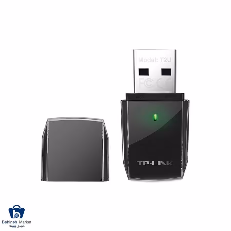 کارت شبکه USB بی سیم دوبانده AC600 تی پی لینک مدل Archer T2U