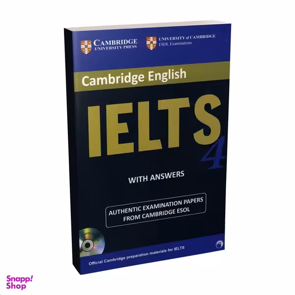 کتاب Cambridge IELTS 4 اثر Vanessa Jakeman انتشارات دانشگاه کمبریج