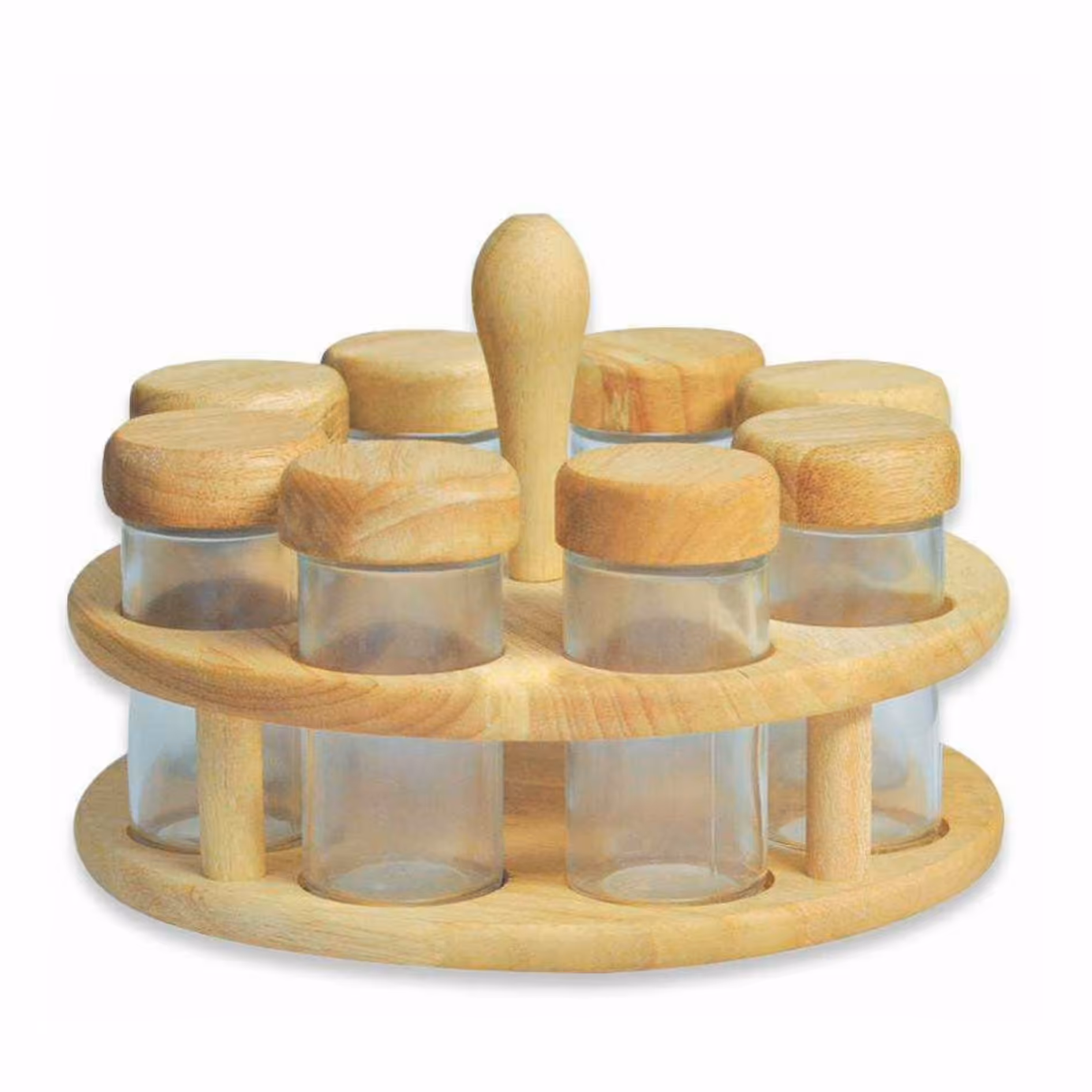 سرویس ادویه تخت گرد گردان 8 عددی مام استایل