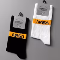 جوراب NASA ساقدار اسپرت نخ پنبه فری سایز