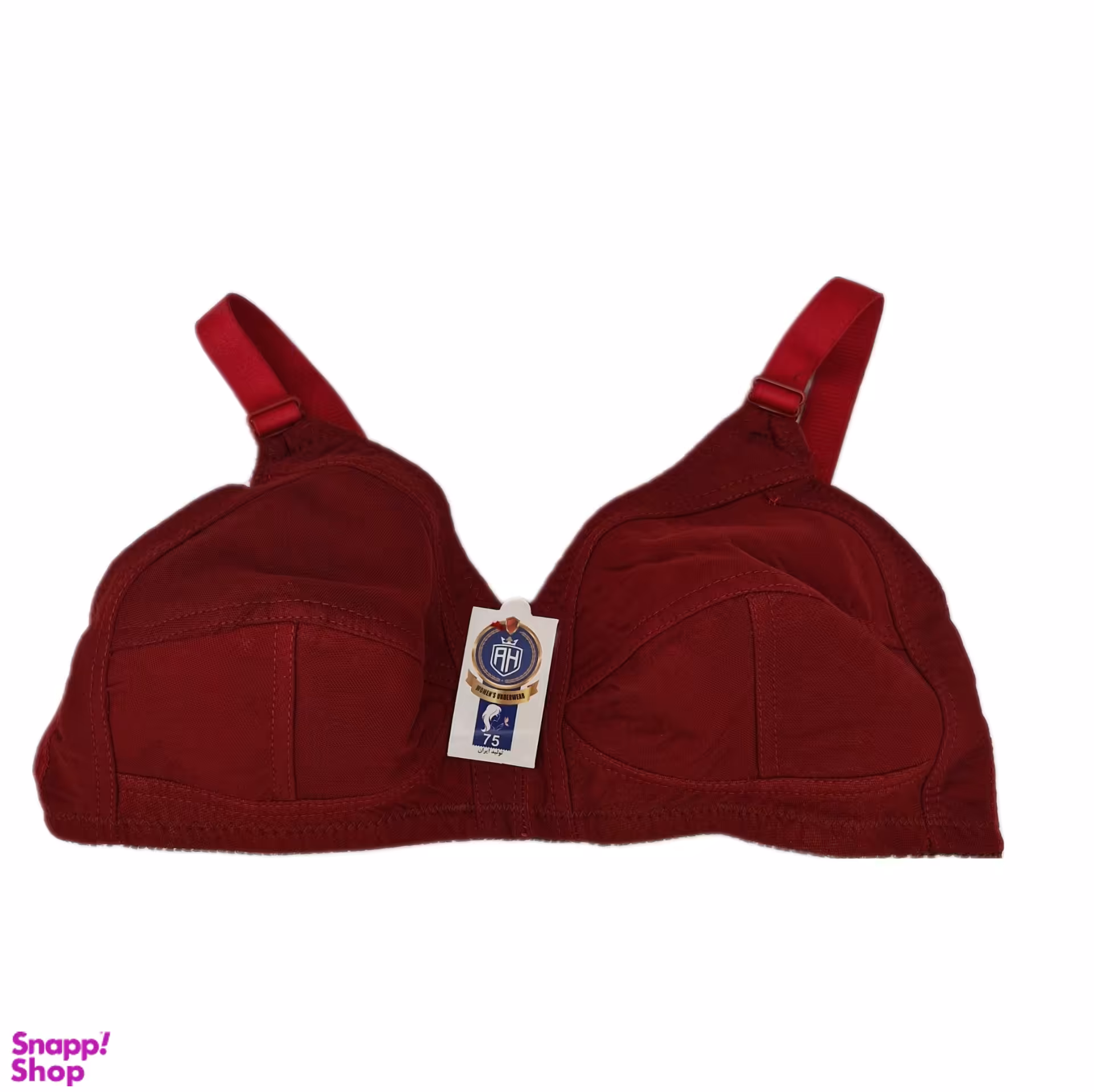 سوتین زنانه کد 77 رنگ زرشکی