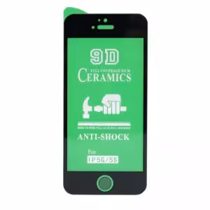 محافظ صفحه نمایش (گلس) سرامیکی مناسب برای گوشی آیفون 5sو5