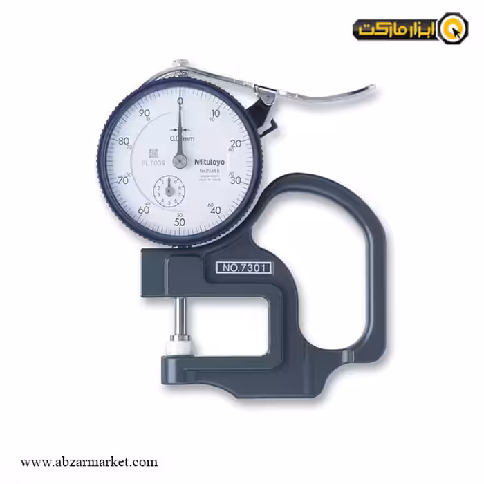 ضخامت سنج ورق ساعتی میتوتویو 10-0 میلی متر مدل 7301A