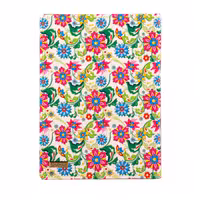 کلاسور  مدل چرم پارچه ای گلدار  26 حلقه کد L2026