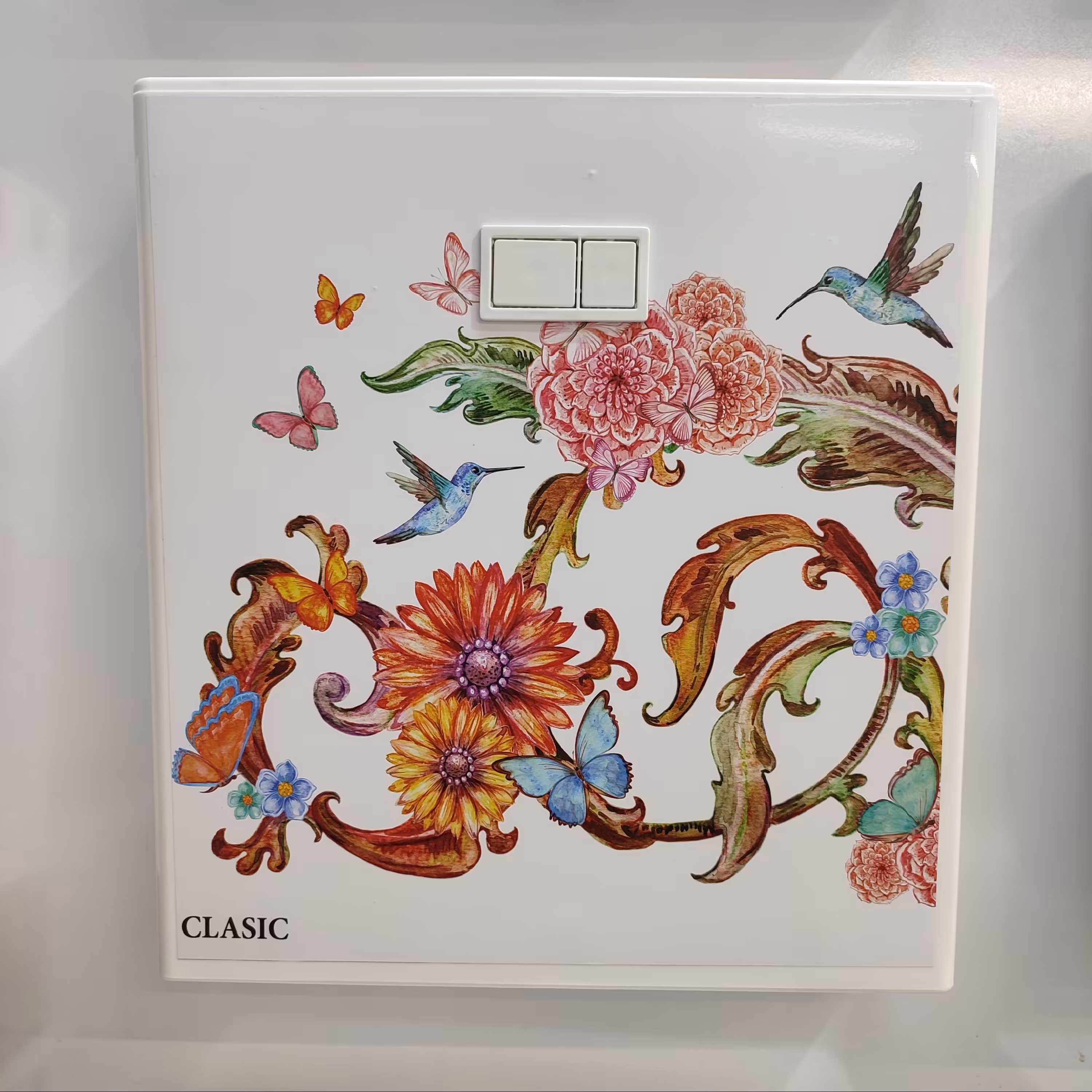 فلاش تانک دو کاره دو زمانه مدل میخک (ارسال فوری پس کرایه)