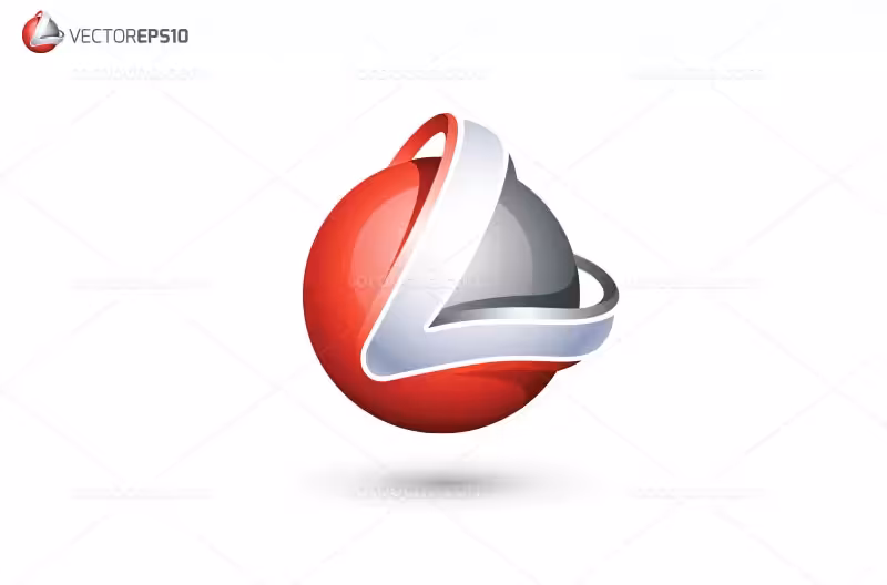 وکتور لوگو انتزاعی | گرافیک با طعم تربچه