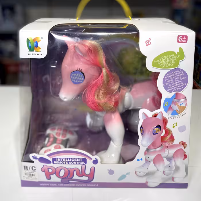 اسباب بازی ربات پونی کنترلی شارژی