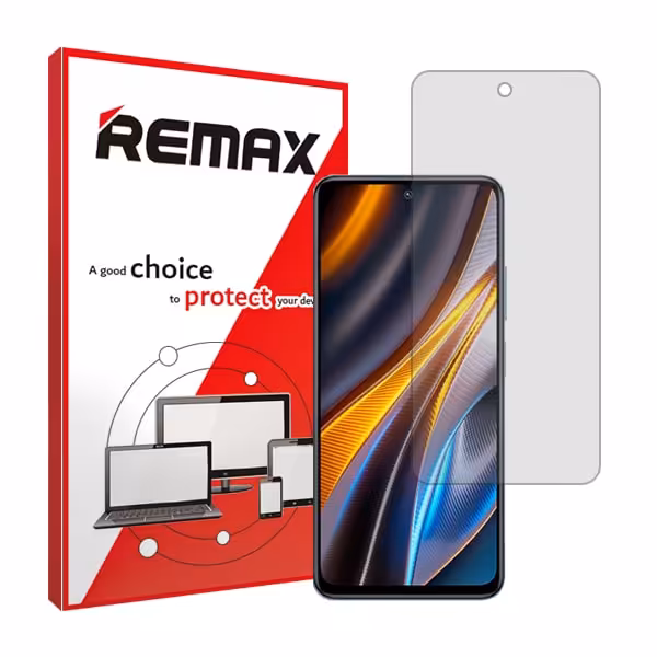 گلس شیائومی Poco X4 GT مدل هیدروژلی شفاف برند ریمکس کد S