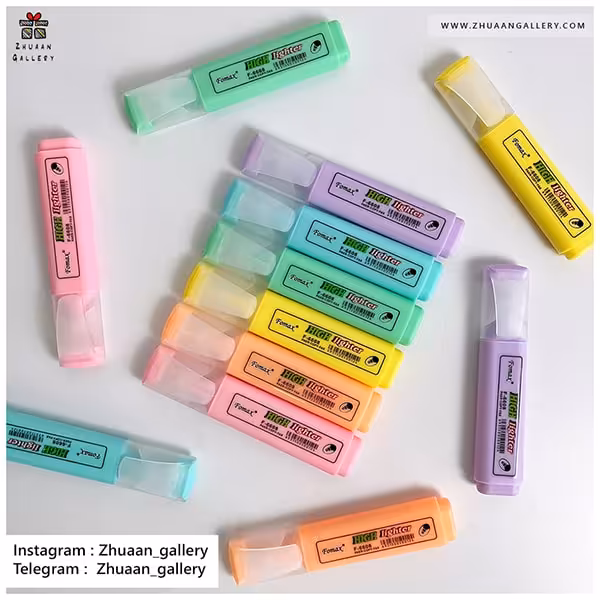 ماژیک هایلایتر Fomax پاستلی جدید