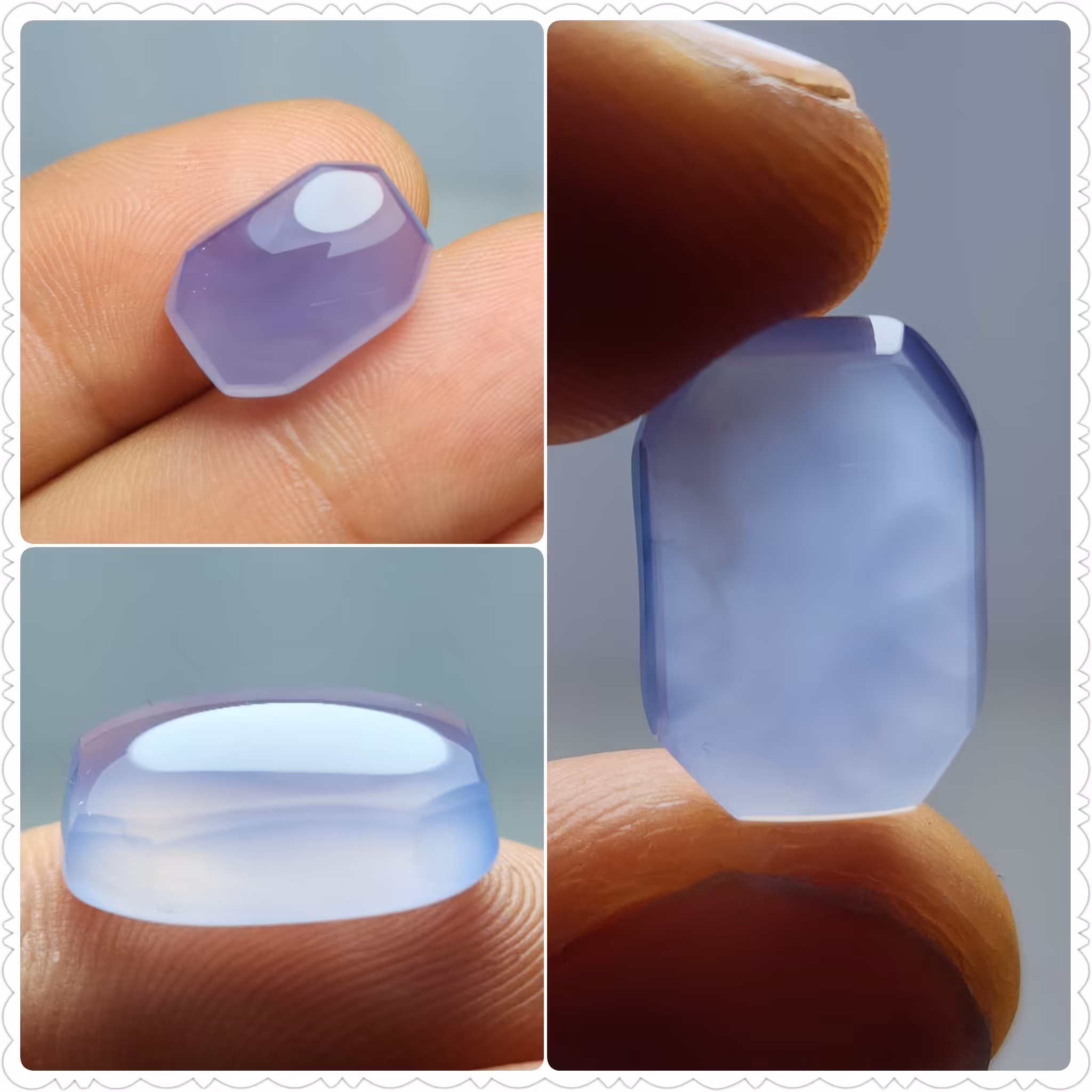 نگین عقیق کبود اصل و طبیعی یمنی