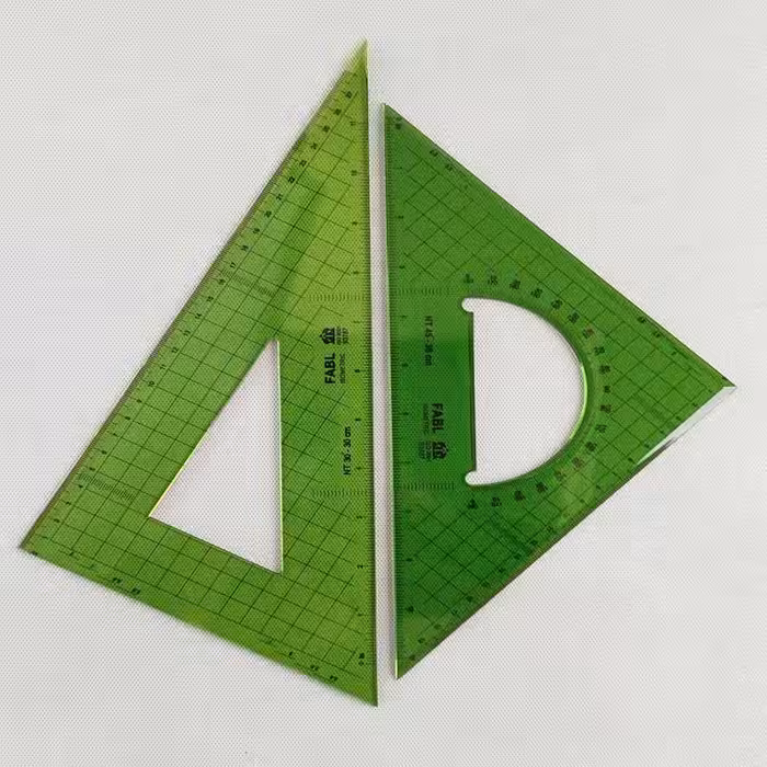 خطکش شابلون جفتی 30 سانت مهندسی فابل