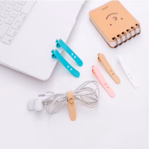 پک 4 تایی جمع کننده سیم شارژر سیلیکونی