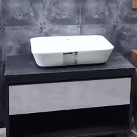 روشویی کابینتی مدل داتیس دکومکور تمام پی وی سی ضد آب کاسه سرامیکی بزرگ‌ 40×70  ارسال رایگان امن سریع به سراسر ایران