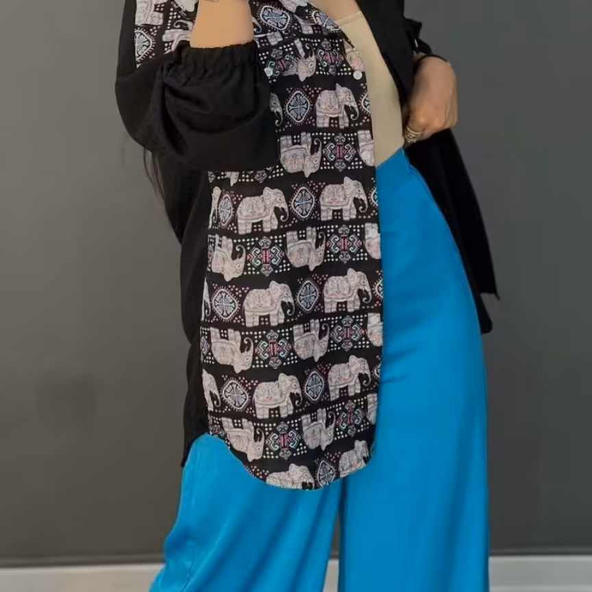 مانتو شومیزی تابستانی.د