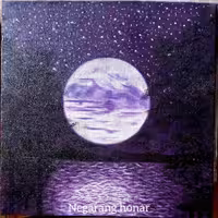 تابلوی ماه، رنگ روغن