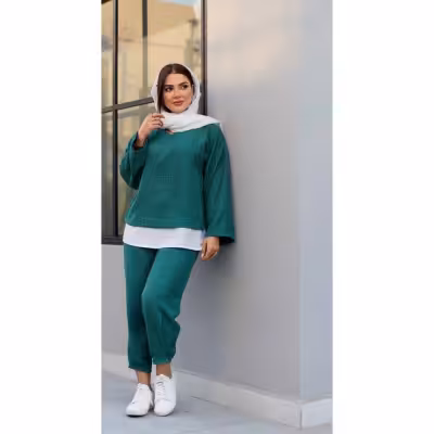 ست شومیز شلوار شانتون