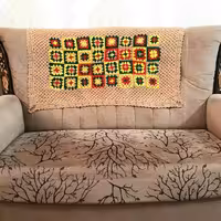 شال مبل دستبافت قابل سفارش در رنگ و سایز  دلخواه