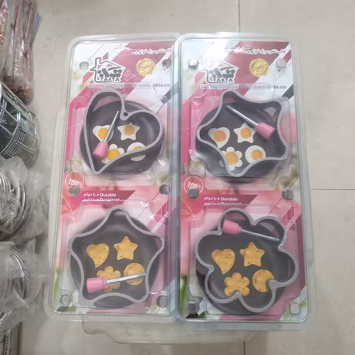 قالب کوکو 4 عددی چدنی